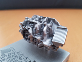 Porsche 911 997 Turbo engine block scale model VTG