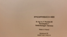 Porsche Agenda A5 - Taycan Soul Electrified