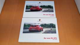 Porsche 911 991.2 GT3 hardcover brochure 2017 Inclusief prijslijst