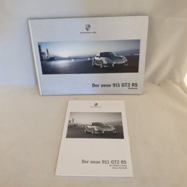 Porsche 911 997 GT2 RS hardcover brochure 2010 - DE