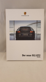 Porsche 911 997 GT2 hardcover brochure 2007 - DE WVK22951008