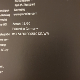 Porsche Boxster S Black Edition hardcover Broschüre 2010 - DE