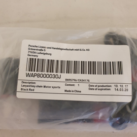 Porsche Lanyard Racing Harness Style - Porsche Motorsport - WAP8000030J