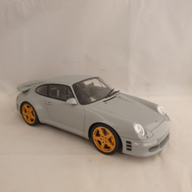 Porsche 911 993 RUF Turbo R Coupe 1998 gris 1/18 GT Spirit GT145