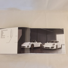 Porsche 911 997 GTS Hardcover brochure 2010 - DE WSLS1101000110