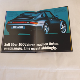 Porsche 911 993 Carrera Hardcover Broschüre 1994 DE - WVK12711195