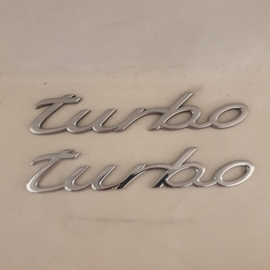 Porsche embleem Turbo 11,50cm