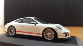Porsche 911 (991.2) R 2016 white Minichamps