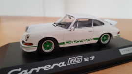 Porsche 911 Carrera RS 1973 white/green-Minichamps