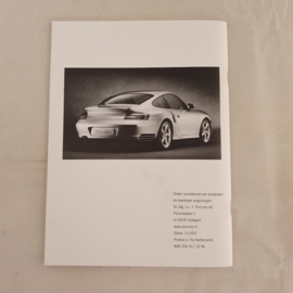 Porsche 911 996 Turbo Pricelist 2002 - NL WVK20041102