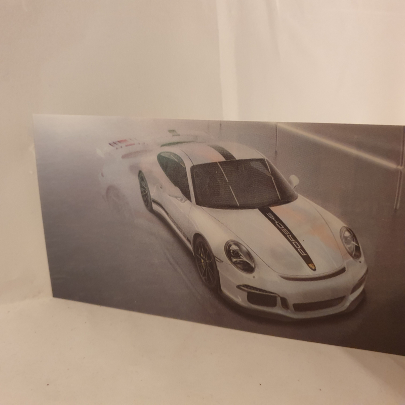 Porsche 911 Aufkleber 3D Karte 911 / 50 Jahre Porsche Martini Racing