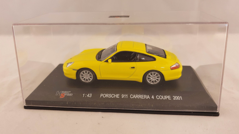Porsche 911 (996) Carrera 4 Coupe 2001 - High Speed Model Collection - 1:43