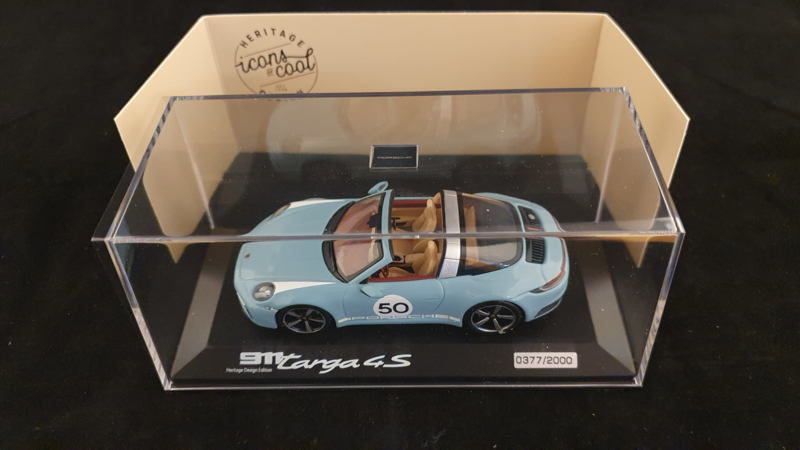 Porsche 911 (992) Targa 4S Heritage Design Edition 1:43