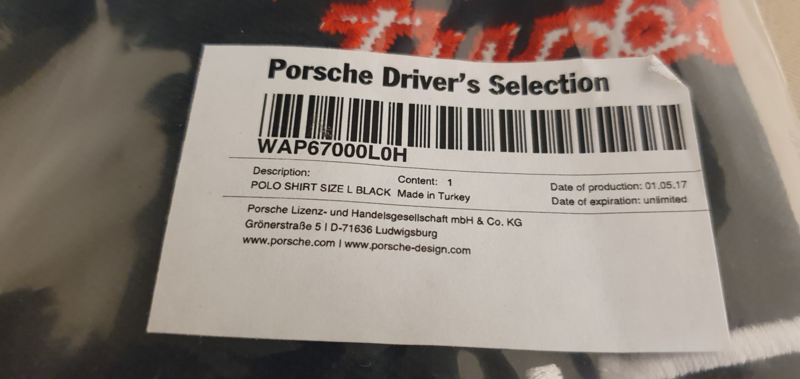 Porsche Polo Shirt men - 911 Turbo - WAP67000L0H