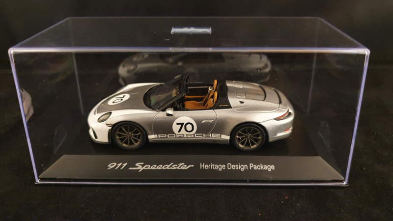 【限定SALE】スパーク 1/43 ポルシェ 911 991/2 スピードスター コンセプト #70 2019 シルバー Sondermodell von Porsche Speedster Concept silver 乗用車