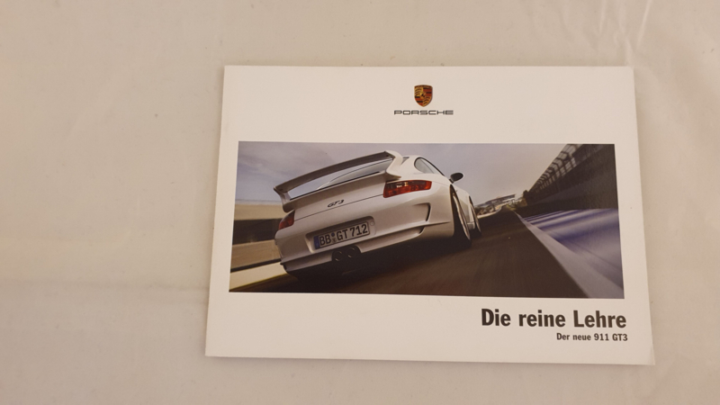 Porsche 911 997 GT3 brochure 2006 Die Reine Lehre - DE
