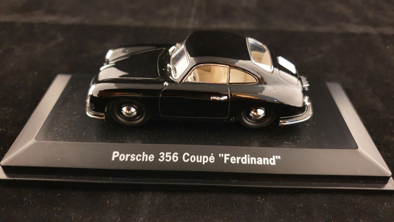 Porsche 356 pré A coupé Ferdinand 1950 black 1:43 - Signature WAP02070Y0J