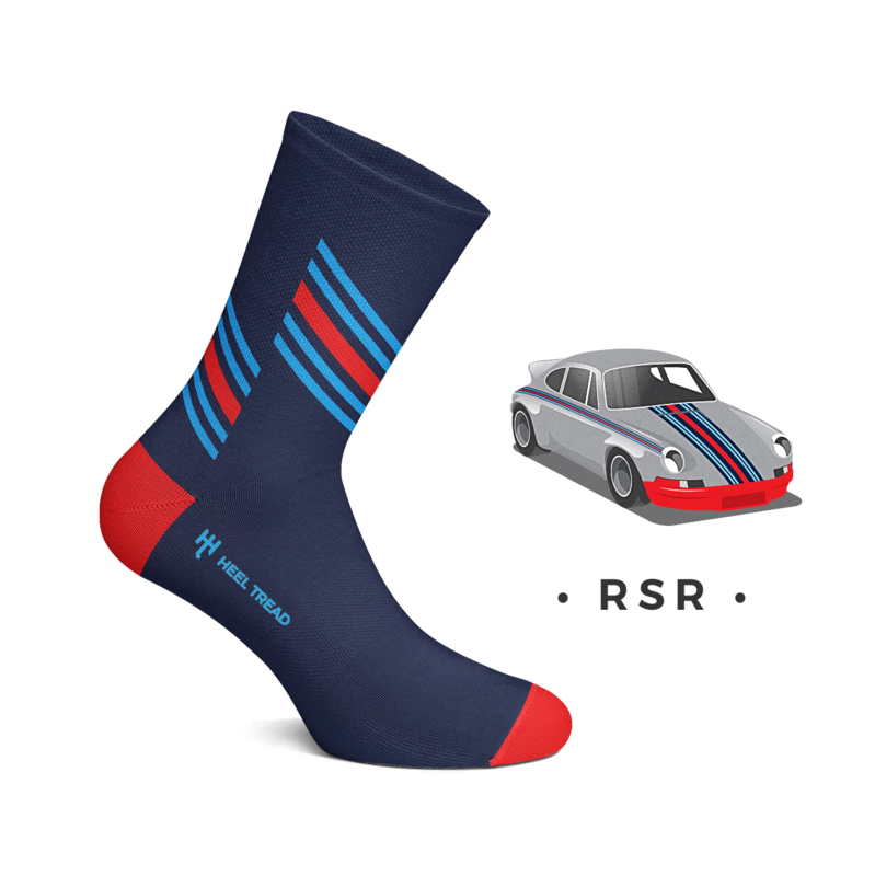 Porsche RSR Martini Racing - HEEL TREAD Socken