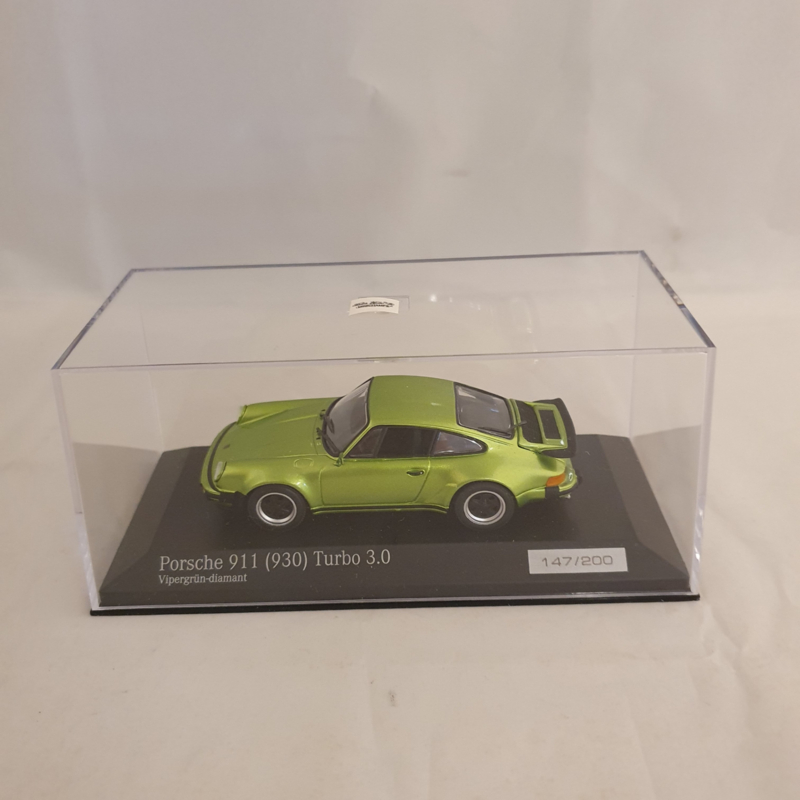 Porsche 911 Turbo 3.0 (930) TalbotGelb 1/43 Minichamps - Édition Limitée 200/200