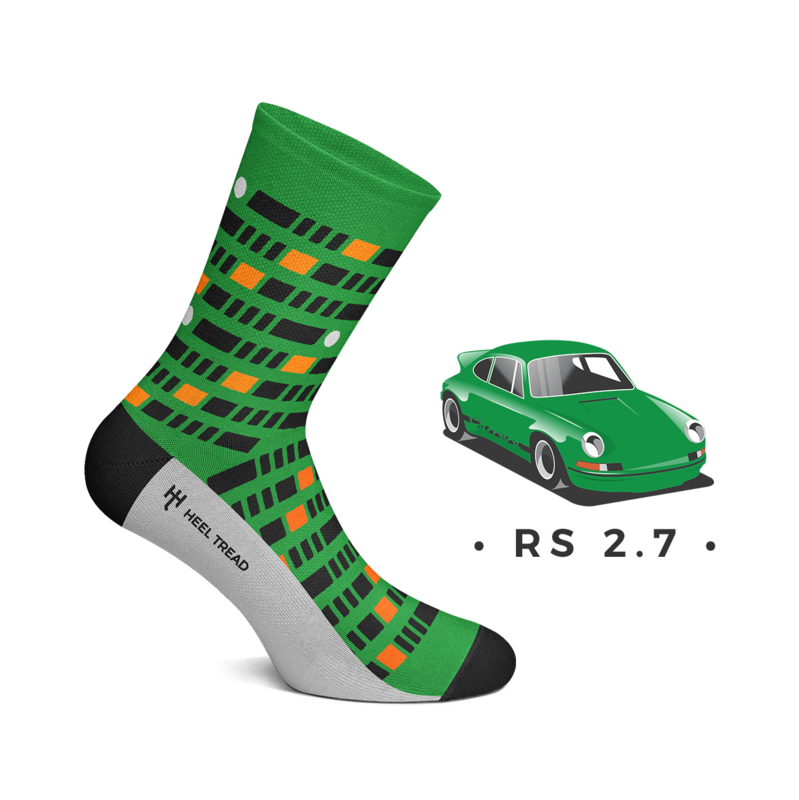 Porsche RS 2.7 - HEEL TREAD Socken