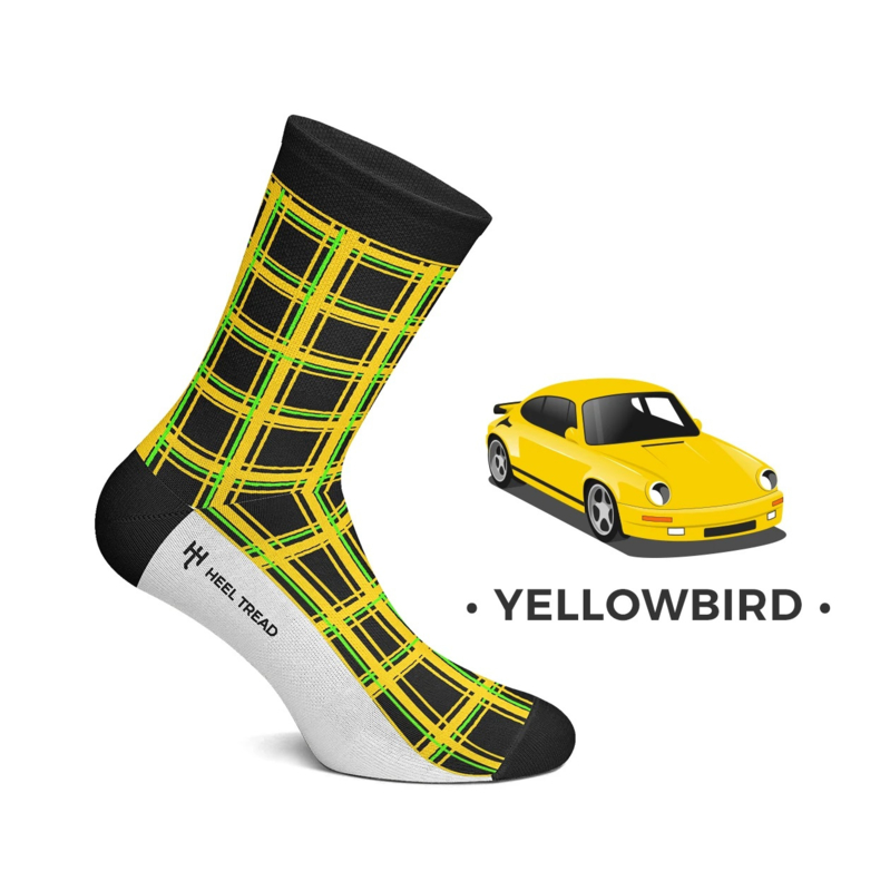 Porsche RUF CTR Yellowbird - HEEL TREAD chaussettes