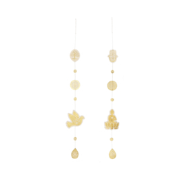 Lucky symbols - duif goud