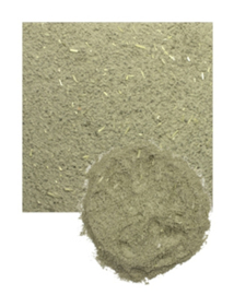 Claytec gekleurde basisleem met stro, 25 kg zak kleur Groen