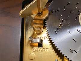 Reuge platen koffer met inleg en 7 plaatjes