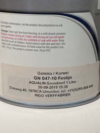 linolux grondverf kleur GN 047-10 Festijn van kleurwaaier Gamma-karwei 1 liter