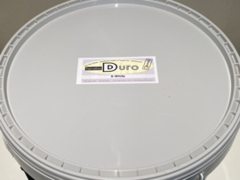 Nieuw product Duro X-white, emmer 18 kg, ca. 10 m² witste wit