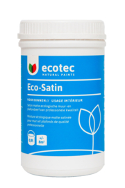 Eco-Satin Wit 0,9 liter, ca. 8 m²
