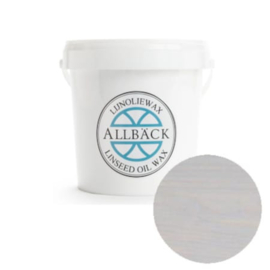 100% natuurlijke Lijnolie wax | Grijs | 1 liter in emmertje