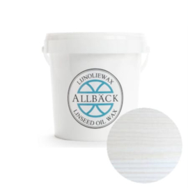 100% natuurlijke Lijnolie wax | Wit | 1 liter in emmertje