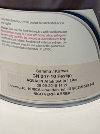 Linolux aflak satijn GN 047-10 Festijn van kleurwaaier Gamma - Karwei 1 liter