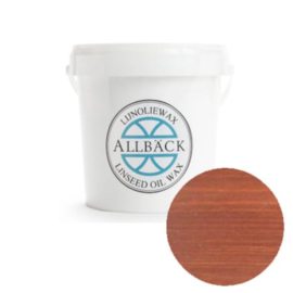 100% natuurlijke Lijnolie wax | Mahonie | 1 liter in emmertje