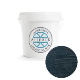 100% natuurlijke Lijnolie wax | Zwart | 1 liter in emmertje