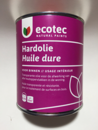 Hardolie kleurloos 0,75 l