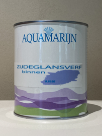 Aquamarijn zijdeglansverf voor binnen M.02.015 (lavendel-blauw) 0,75 liter
