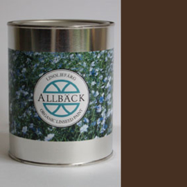 Lijnolieverf chocolade 1 liter