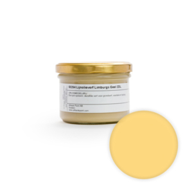 Lijnolieverf limburgs - Custard geel,  0,2 liter