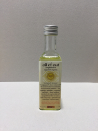 Oil-of-out zongebleekte, -ingedikte lijnolie, biologisch 100ml