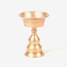 Boterlampje Newar brons - Ø 7,3 cm, 10 cm hoog