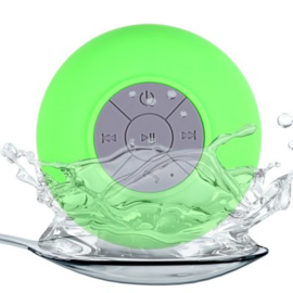 Bluetooth shower speaker groen