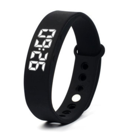 Smart bracelet W5, zwart