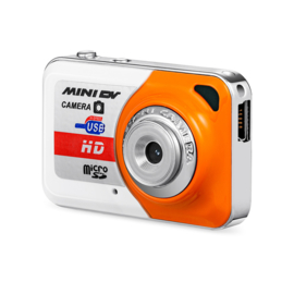 Mini camera oranje