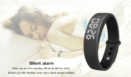 Smart bracelet W5, zwart