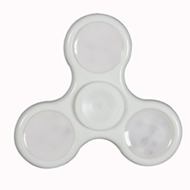 Fidget spinner met led, grijs