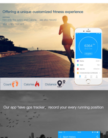 Fitness Tracker F2 Cubes