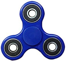 Fidget spinner blauw