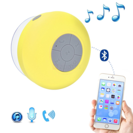 Bluetooth shower speaker geel